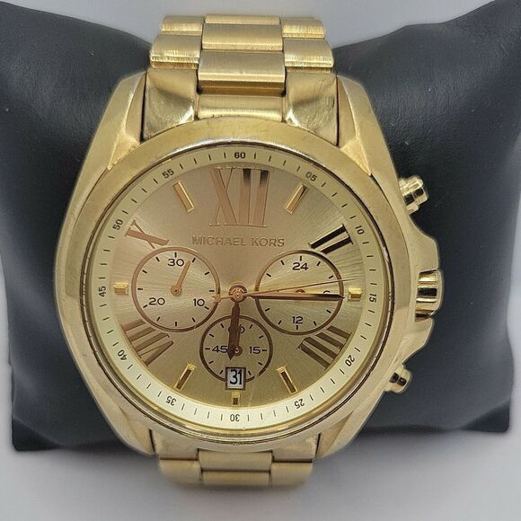 Michael Kors MK5605 Unisex Stainless Steel Analog Dial Quartz Wrist Watch AM652 - Picture 1 of 11